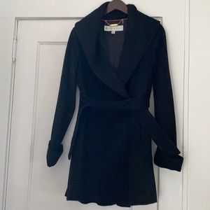 Trina Turk black coat- size 4